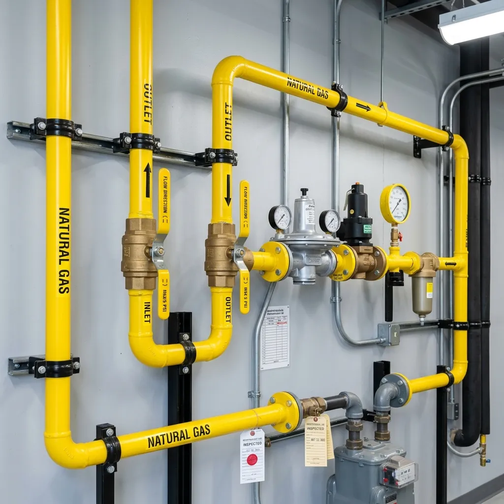 Gas Line Services Plumber in Sand Pillow, WI